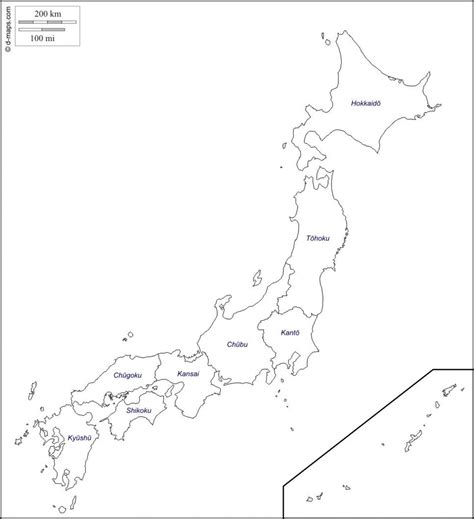 Immediately free download japan editable map with outline and political divisions in powerpoint slide 2, japan editable map labeled with major administration districts. Japan outline map - Map outline of japan (Eastern Asia - Asia)