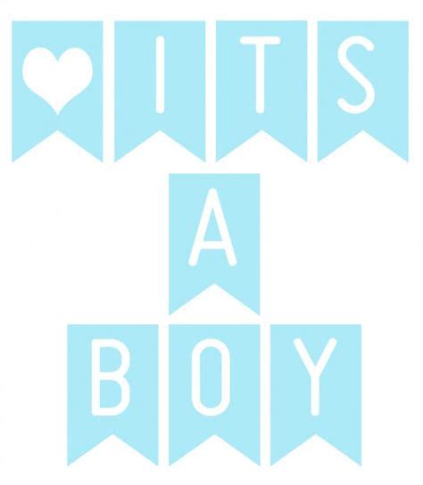 Free Printable Banner ‘its A Boy Baby Shower Banner Boy Its A Boy