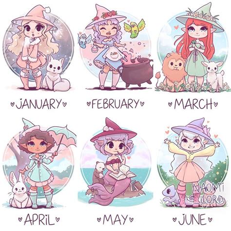 Naomi Lord On Instagram 💕 All 12 Monthly Witches 💕 Which Is Your