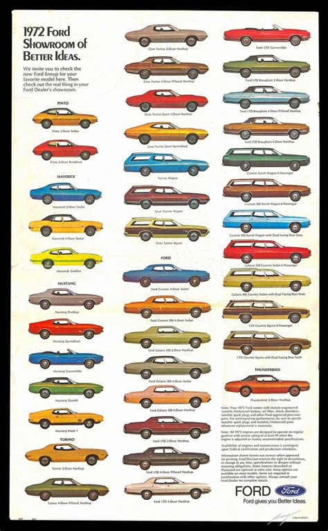 images ford vehicle lineup - Google Search | Classic cars, Ford, Car ads