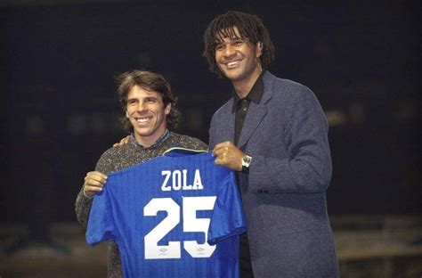 Gullit Brings Zola Gianfranco Zola Chelsea Football Chelsea Transfer
