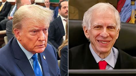 trump judge engoron trade jabs during former president s testimony in civil trial stemming from