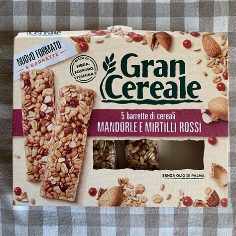 Gran Cereale Barretta Mandorle E Mirtilli Reviews Abillion