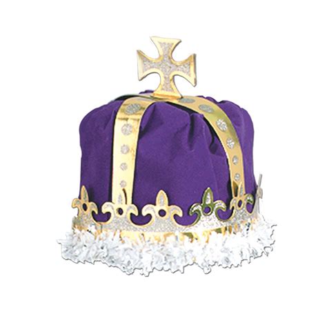 Beistle Club Pack Of Purple Royal Kings Crown Party Hats Michaels