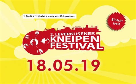 Listen to all radio stations from leverkusen via internet radio for free. Zweites Leverkusener Kneipenfestival startet - Radio ...