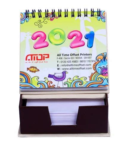 Table Calendar Printing Service At Rs 80piece In Noida