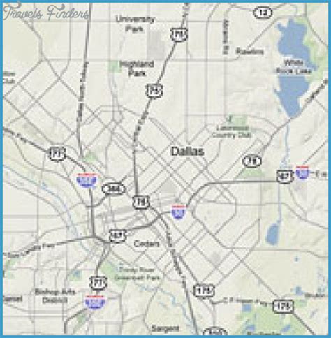 Dallas Fort Worth Map Tourist Attractions Travelsfinderscom