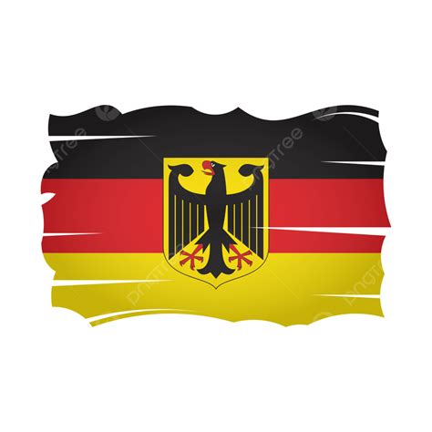 Gambar Vector Png Bendera Germany Jerman Bendera Jerman Bendera Png Dan Vektor Dengan