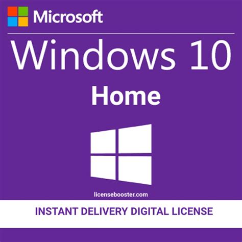 Windows 10 Home License Key License Booster