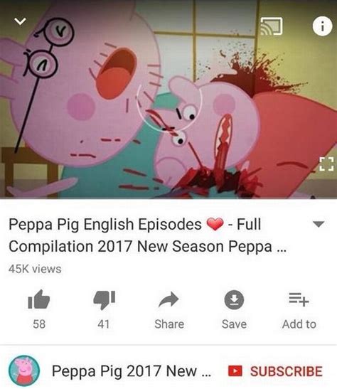 Warning To Parents After Terrifying Youtube Video Shows Peppa Pig Being