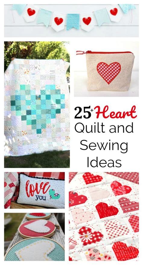 Quilts And Projects To Sew For Valentines Day In 2020 With Images Sewing Projects For
