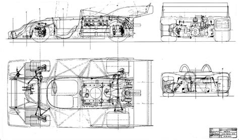 Porsche 917 Blueprint Download Free Blueprint For 3d Modeling