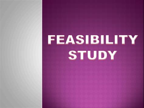 Solution Feasibility Study Studypool