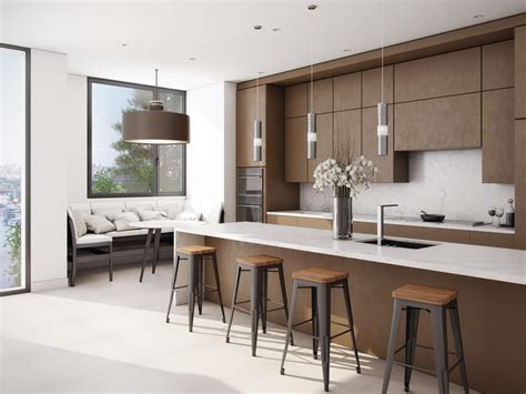 Kitchen design in a modern style: 60 Modern Kitchen Design Ideas (Photos) - Home Stratosphere