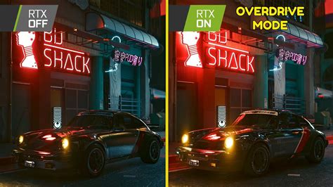 Cyberpunk 2077 Rtx Overdrive Mode Vs Off Graphics Comparison New Path