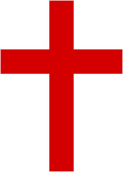 Filechristian Cross Redsvg Wikimedia Commons