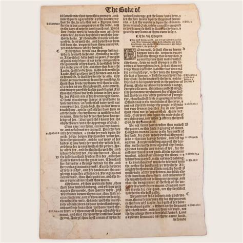 The 1539 40 Great Bible The First Authorized English Bible