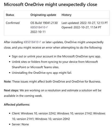 Microsoft Confirms New Windows 10 Bug