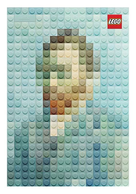 Minimal Lego Versions Of Famous Paintings Images Churchmag