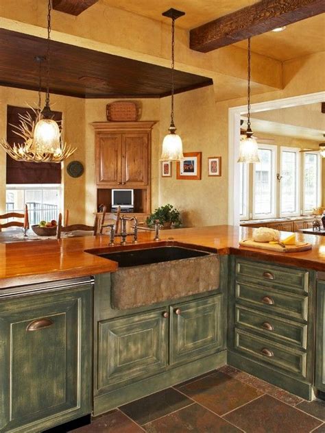 This is a very easy, effective and inexpensive w. great colored cabinets | Interior design kitchen, Kitchen interior, Kitchen decor