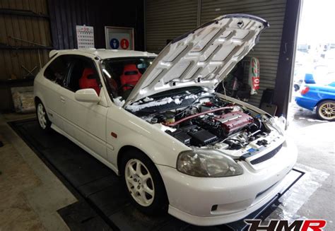 The honda civic type r (japanese: 安心のタイミングベルト交換済み♪シビックタイプR(EK9)の納車 ...