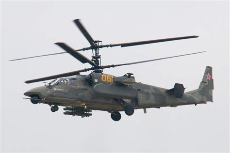 Coronel Von Rohaut Kamov Ka 52 Helicóptero Ruso De Ataque