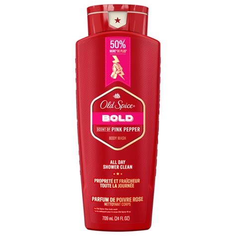 Save On Old Spice Bold Body Wash Pink Pepper Scent Order Online