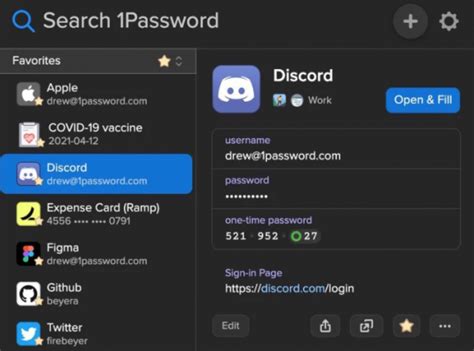 1password adds dark mode biometrics to web extension