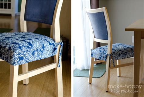 Can't afford new dining room chair seat covers but need a new look? make happy: dining chair slipcovers