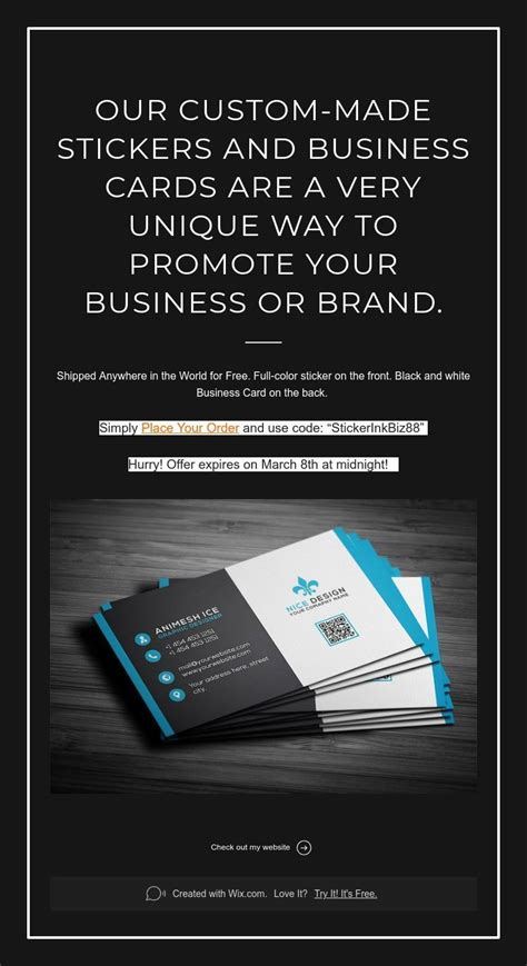 This awesome mockup comes in psd file with smart layers and separated shadows. Our CUSTOM-MADE stickers and business cards are a very ...