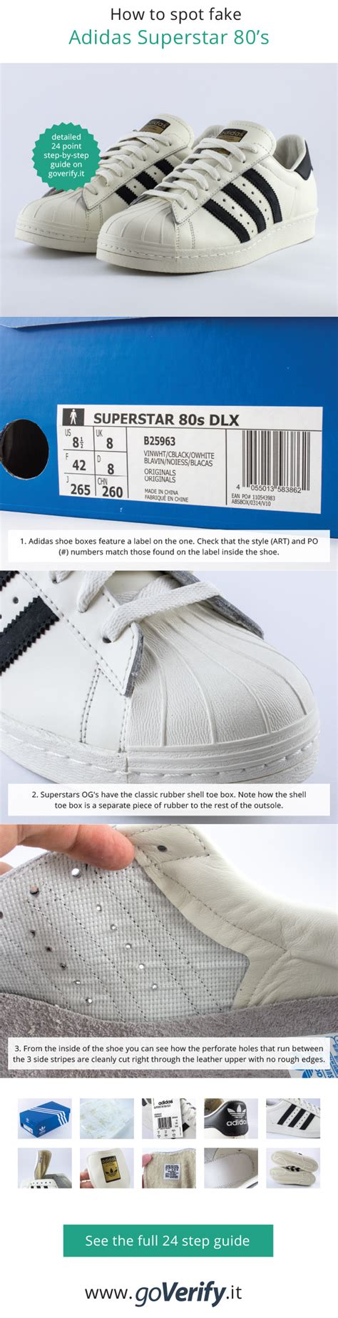 How To Spot Fake Adidas Superstar Ogs Go To Erifyit For A