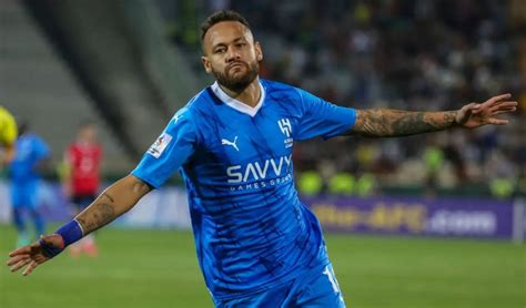 Neymar tuvo su estreno goleador en Arabia: primer gol con Al-Hilal