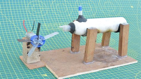 How To Make Steam Power Generator A Cool Science Project With Easy