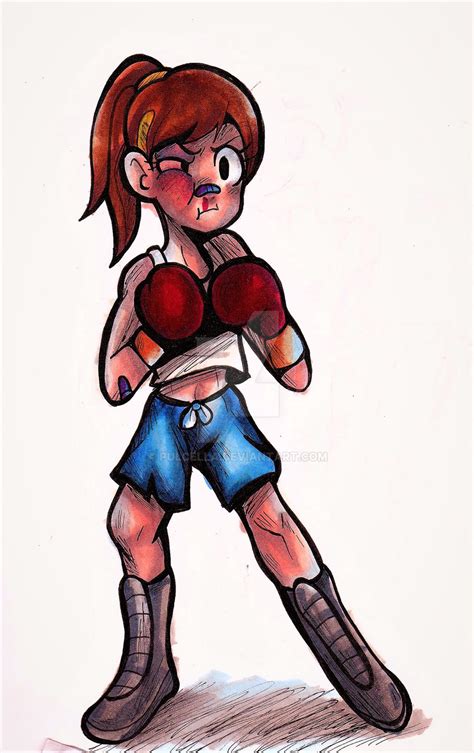 Boxing Gal Commission By Pilulu On Deviantart