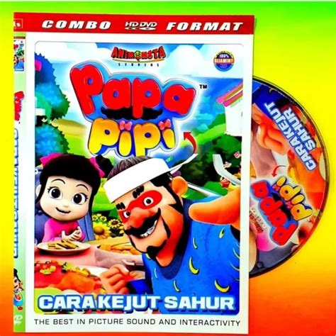 Jual Kaset Film Kartun Papa Pipi Cara Kejuy Sahur Terbaru Shopee