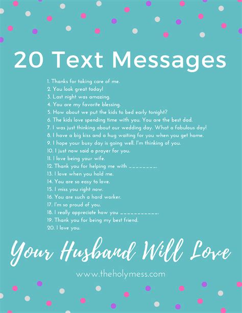20 Text Messages Your Husband Will Love Artofit