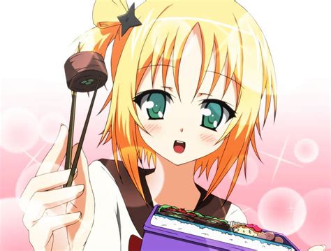 Yoshida Yuki Kore Wa Zombie Desu Ka Food Chopsticks Anime Hd