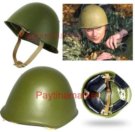 Military Soviet Russian Army Steel Helmet Rkka Wwii Ussr Protect