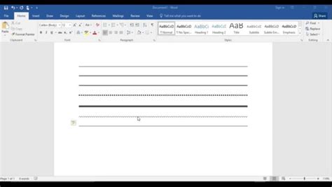 Get To Know How To Insert A Line In Word Here