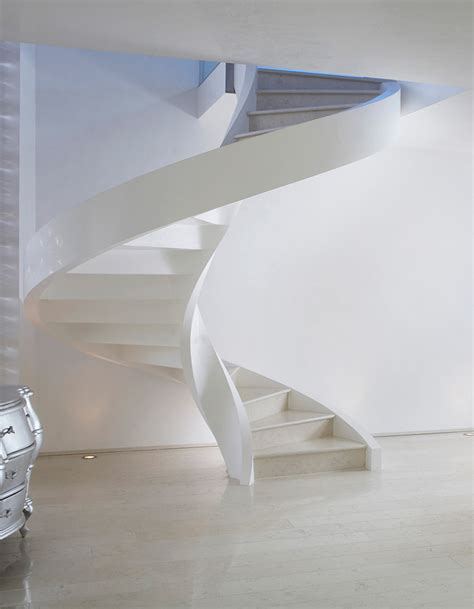 Futuristic Spiral Staircases Designs Alexander Gruenewald