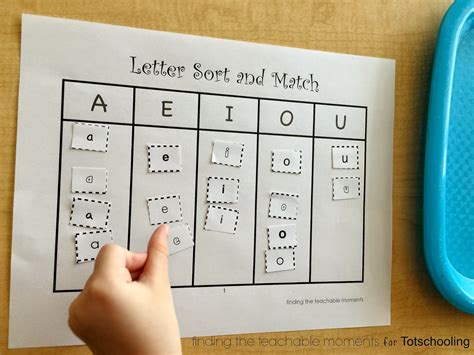 Upper And Lowercase Letter Sort And Match Free Printable Totschooling