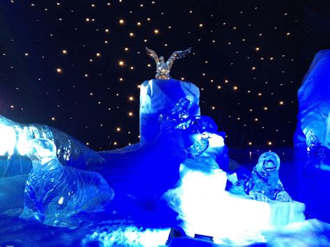 Ice Sculpture At The Magical Ice Kingdom London Winter Wonderland 2016