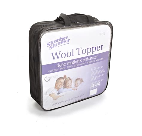 A wool mattress topper regulates your body temperature and keeps you dry. Australian Wool Mattress Topper and Enhancer King Size ...
