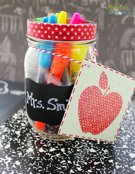 These really are great when they are geared toward the teacher's. Homemade Gift Ideas For Teachers - Moms & Munchkins