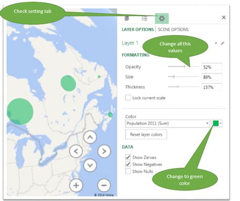 Create Maps On Microsoft Excel 2013 Using Power Map