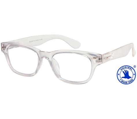 Woody Clear Reading Glasses Tiger Specs
