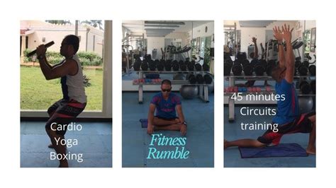 Rumble Workout Yoga Boxing And Cardio Circuits Training Circuit Training Cardio Circuit