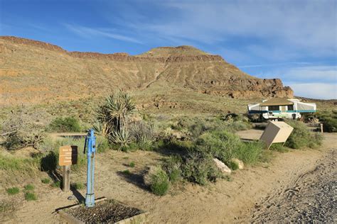 Use caution if continuing north. Hole-In-The-Wall Campground | Outdoor Project
