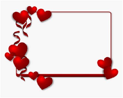 Frames Clipart Valentine Love Borders And Frames Hd Png Download