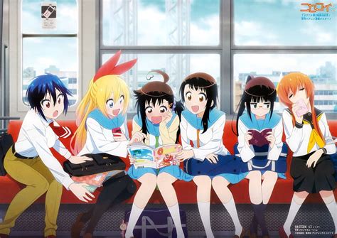 Chitoge Kirisaki Ruri Miyamoto Seishirou Tsugumi Haru Onodera